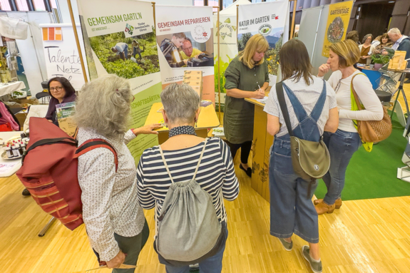 Beratung auf der Nachhaltigkeitsmesse | © Congress Messe Innsbruck