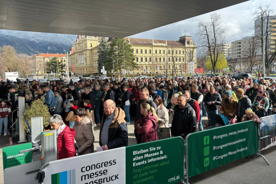 Tiroler Frühjahrsmesse 2026 - Besucherandrang | © Congress Messe Innsbruck Tiroler Frühjahrsmesse 2026 - Besucherandrang | © Congress Messe Innsbruck